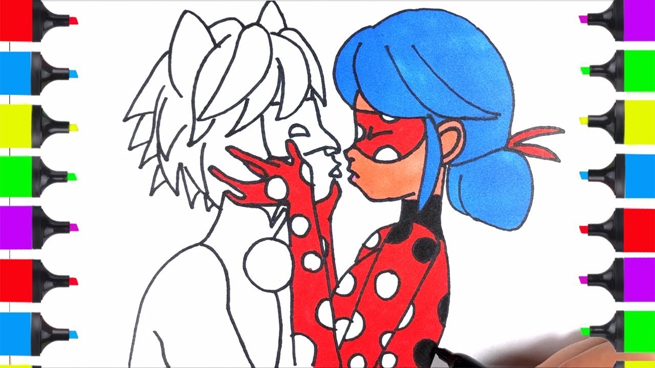 How To Draw Ladybug And Cat Noir Step By Step