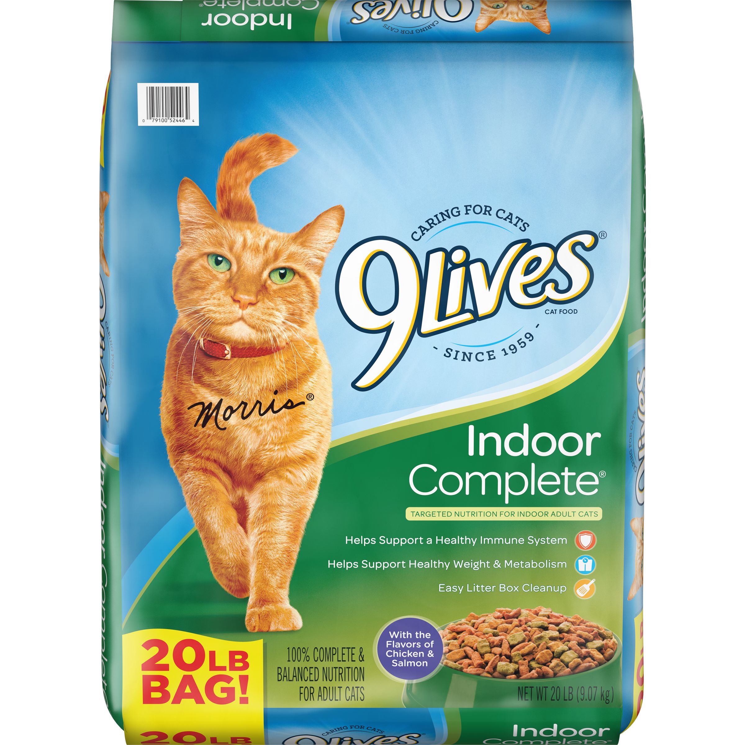 9Lives Indoor Complete Cat Food, 20