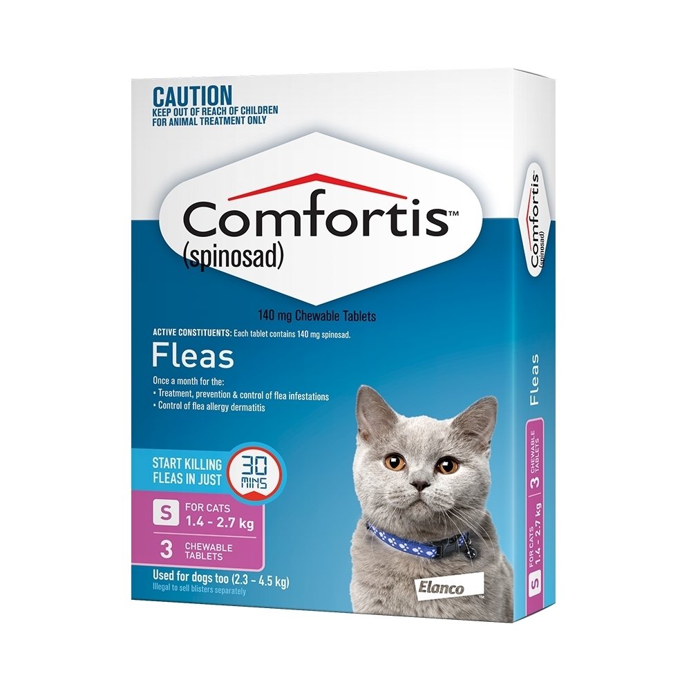 Comfortis Chewable Flea Control for Cats 1.4