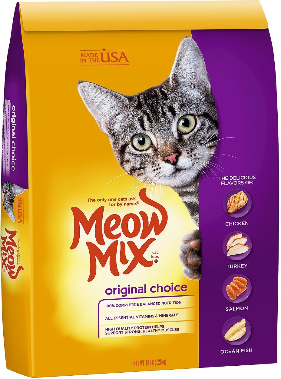 Meow Mix Original Choice Dry Cat Food, 16