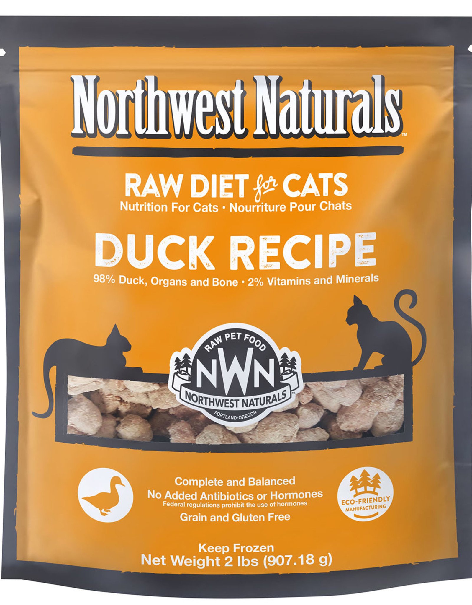 Northwest Naturals Cat Duck Nibbles 2lb