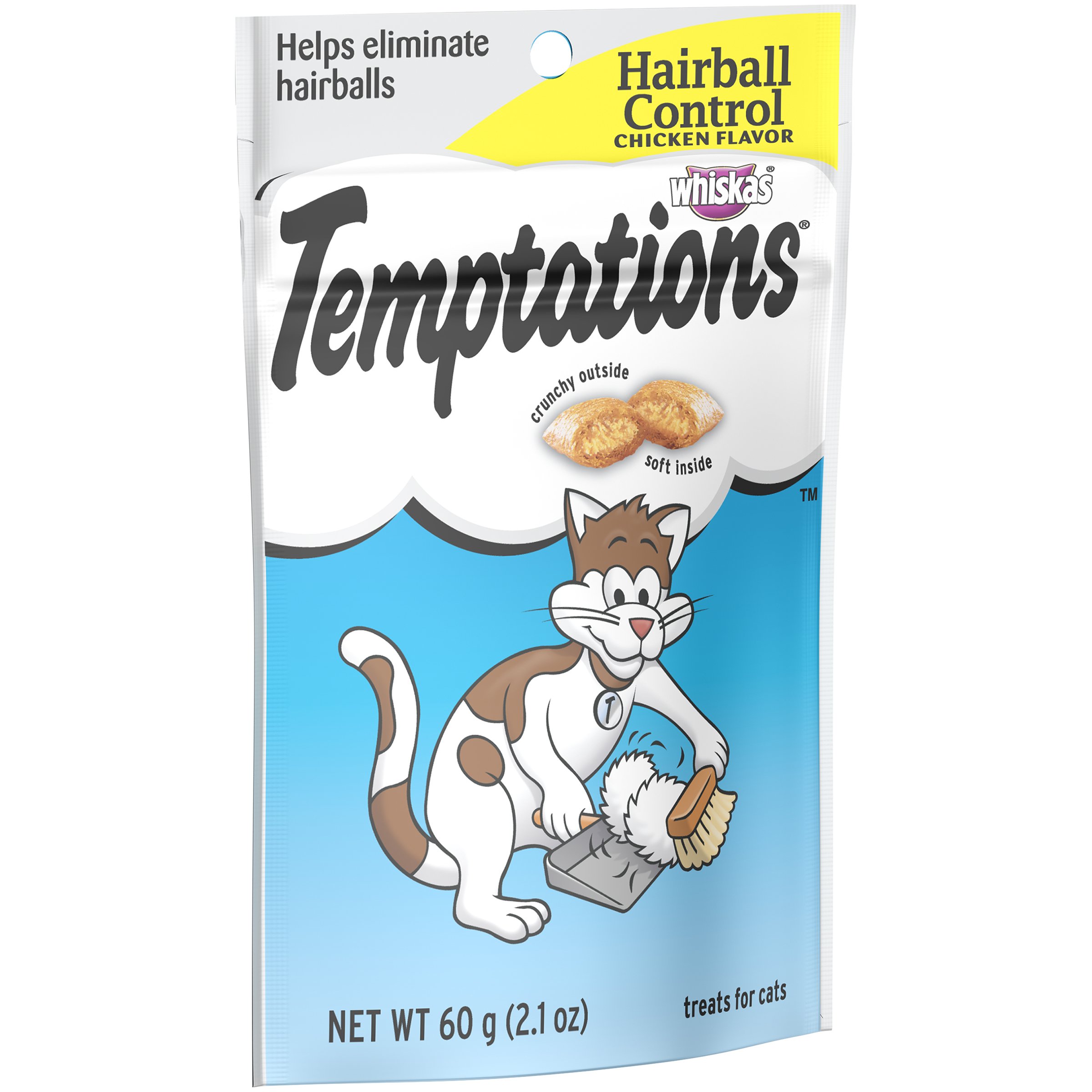 Whiskas® Temptations® Hairball Control Chicken Flavor Cat ...