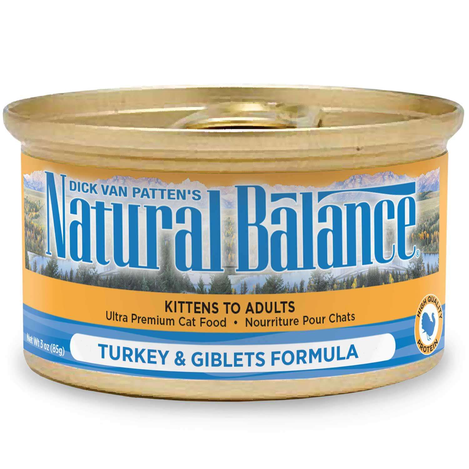 Natural Balance Ultra Premium Canned Cat Food Turkey ...