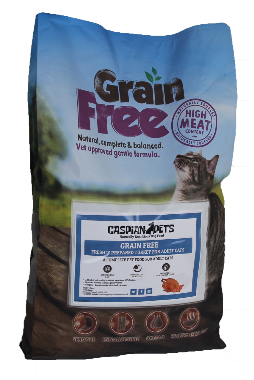 7.5kg Grain Free Freshly Prepared Turkey Cat Food ...