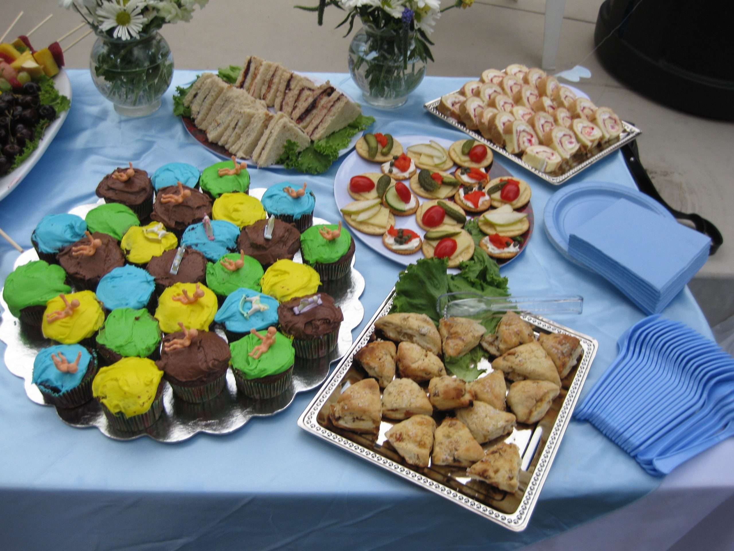 Catered baby shower