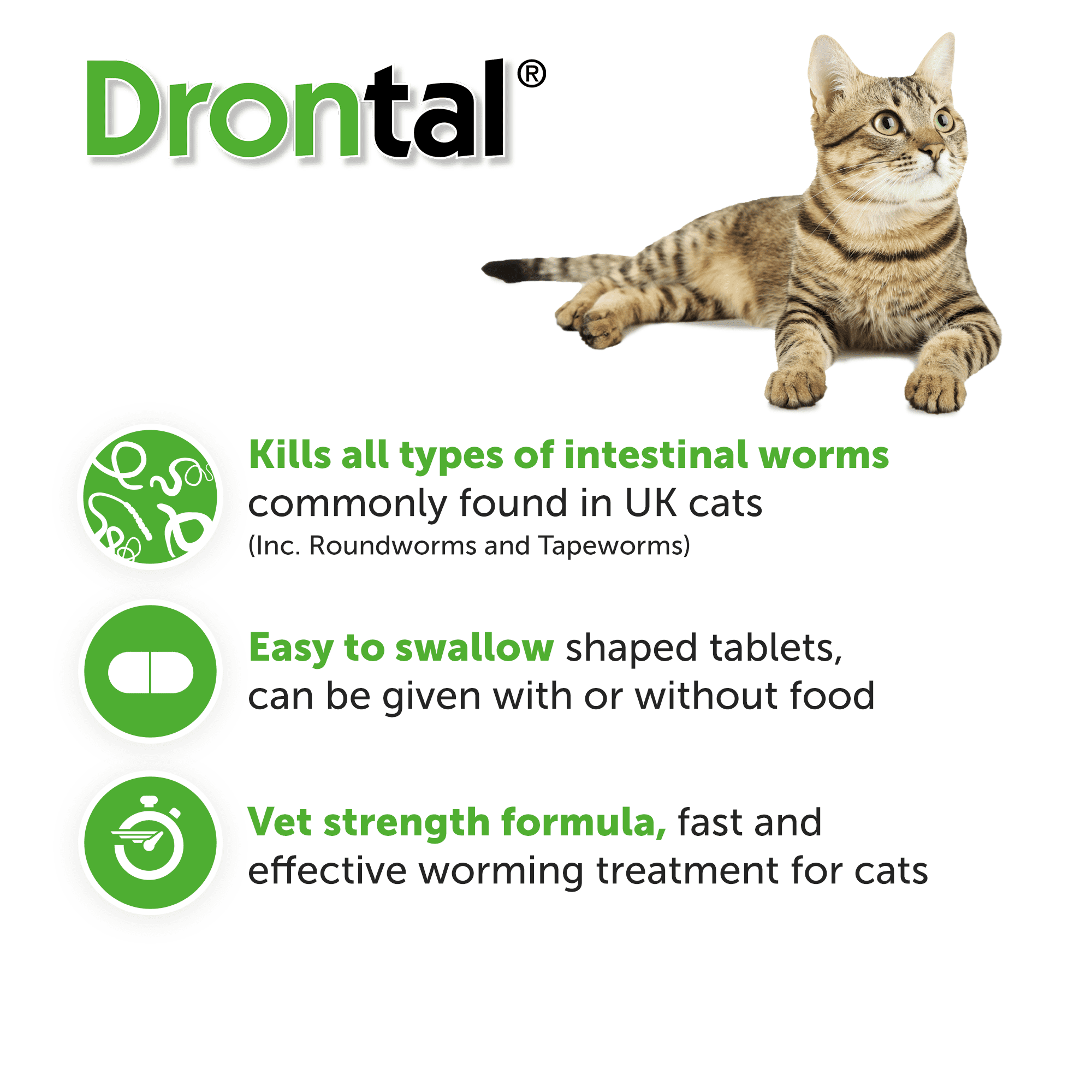 Drontal Cat Wormer Tablets