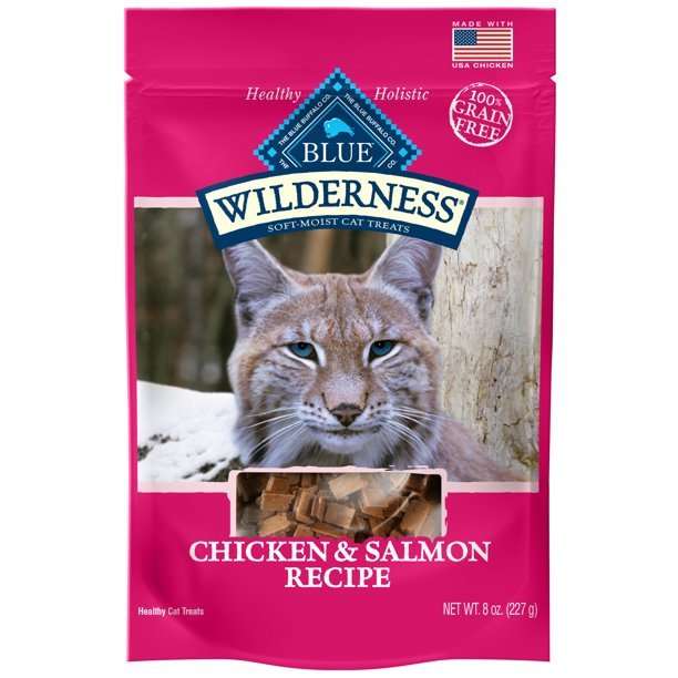 Blue Buffalo Wilderness Chicken &  Salmon Grain Free Cat ...