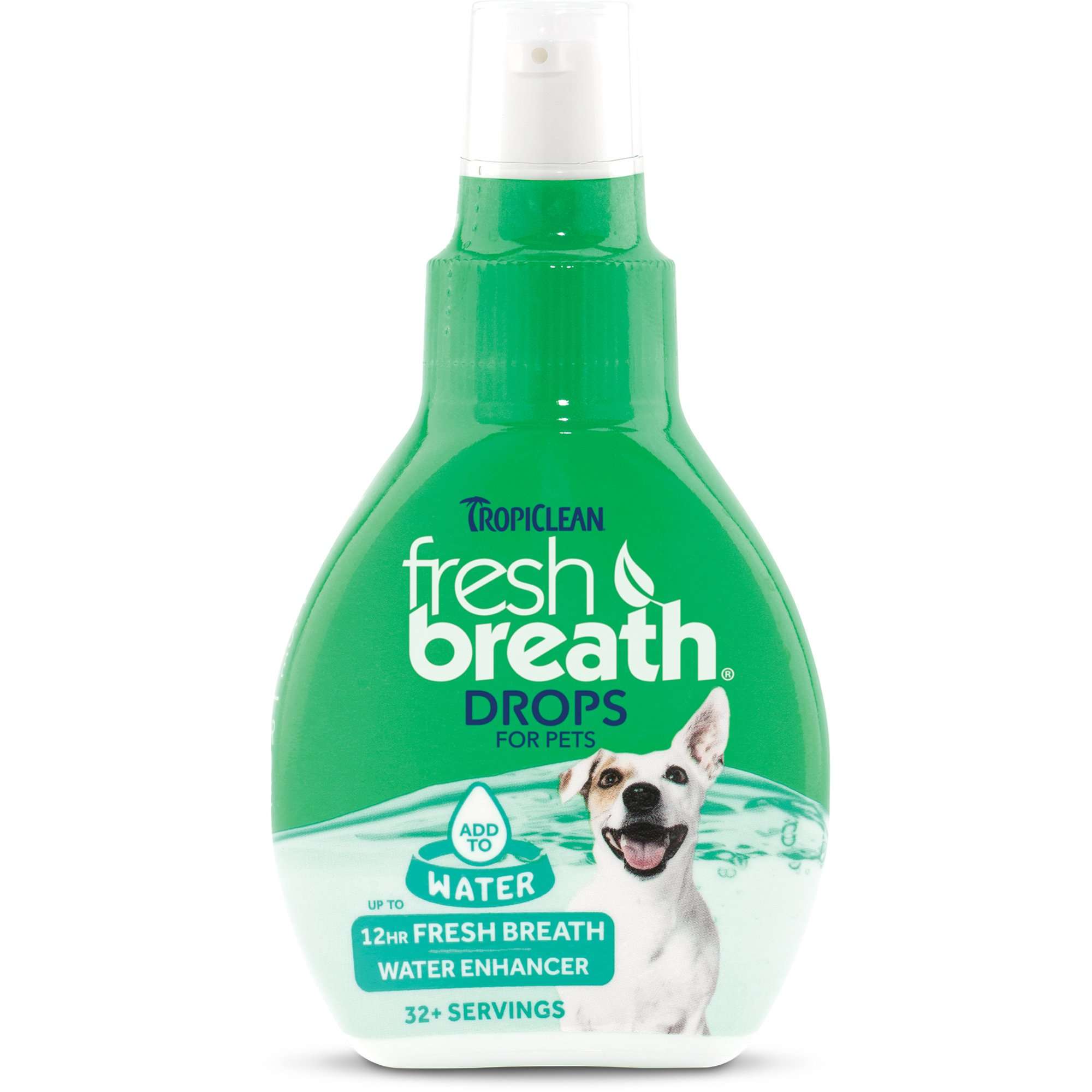 Fresh Breath by TropiClean Dog &  Cat Drops for 12hr Fresh ...