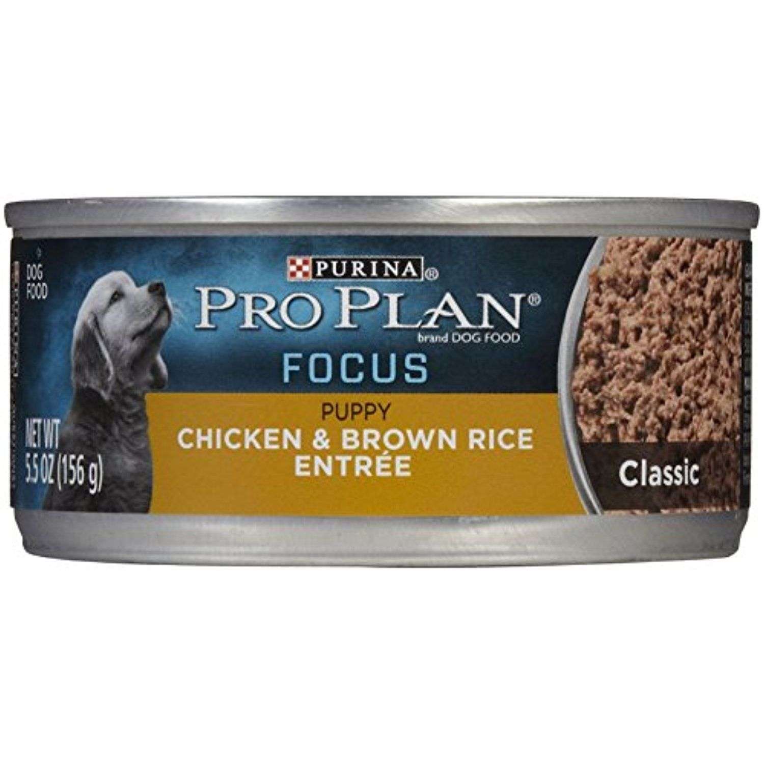 Pro Plan Focus Classic Puppy Chicken &  Brown Rice EntrÃ©e ...