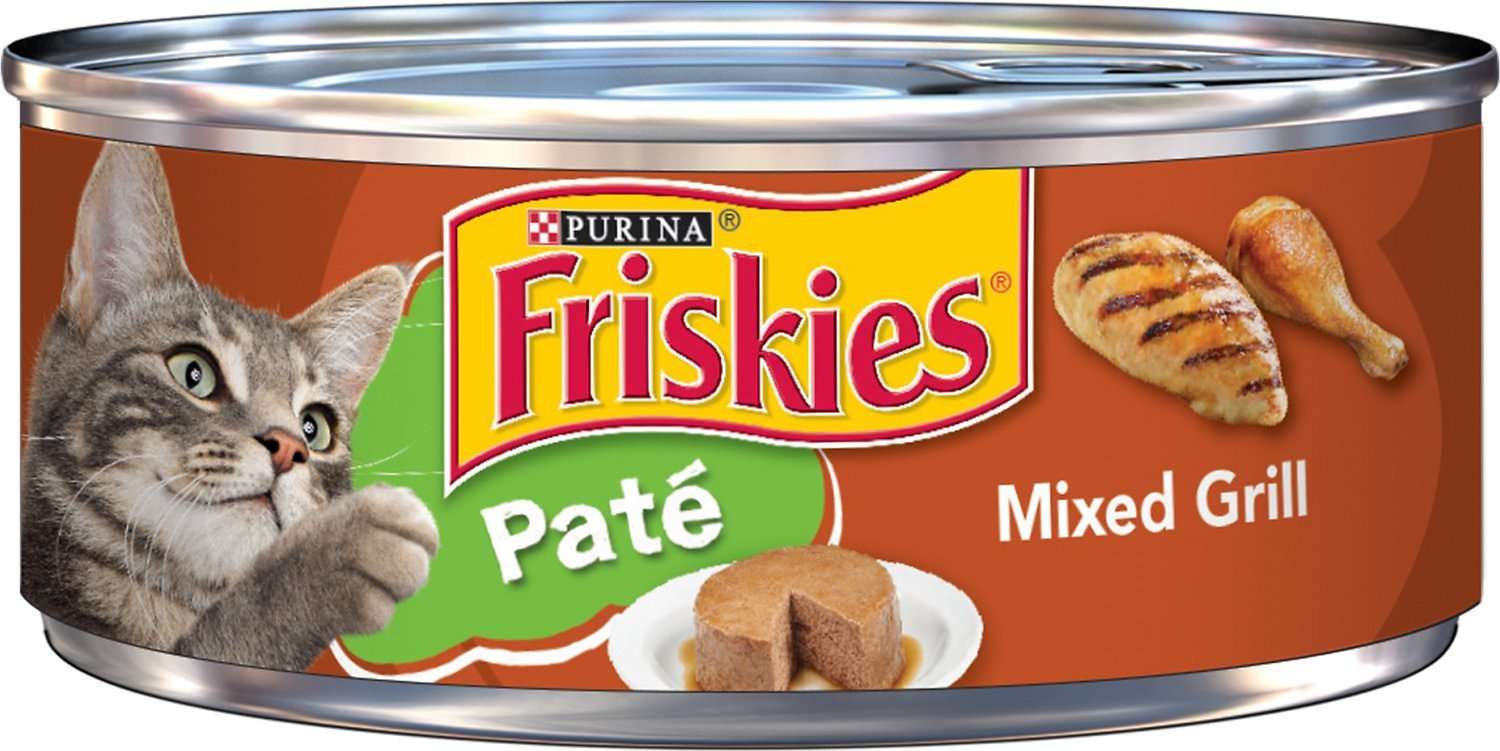 Friskies Classic Pate Mixed Grill Canned Cat Food, 5.5