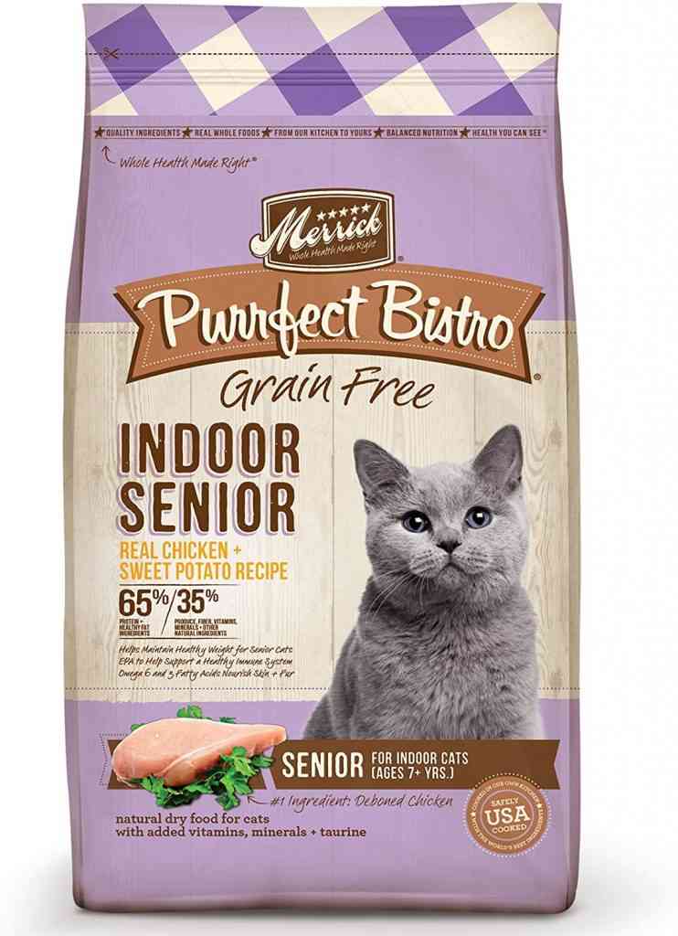 Merrick Purrfect Bistro Healthy Senior Recipe Cat Food