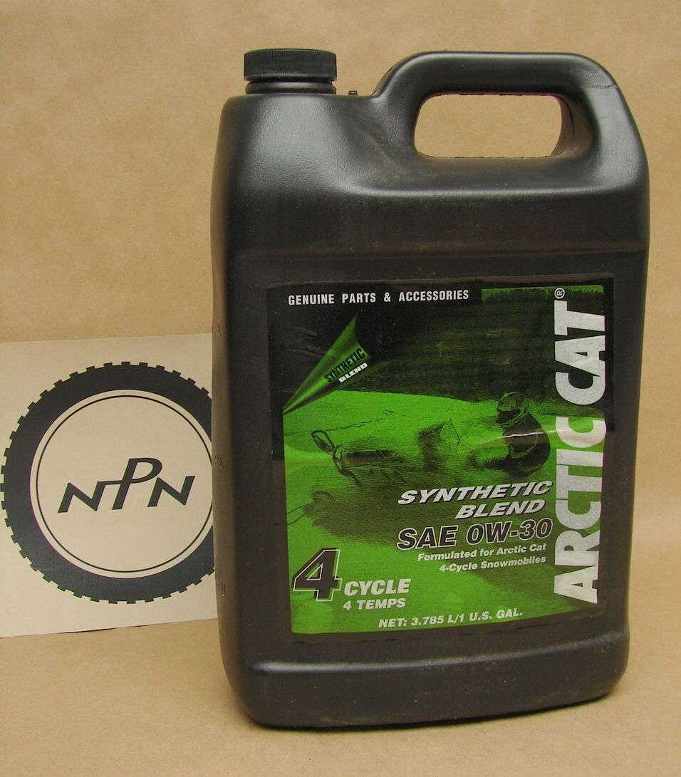 New Arctic Cat Snowmobile Synthetic Blend Sae 0w