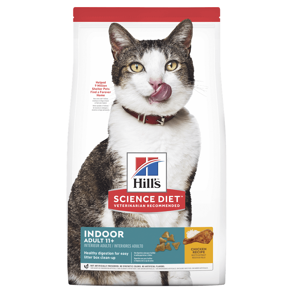 Buy Hills Science Diet Senior 11 Plus Indoor Dry Cat Food Online