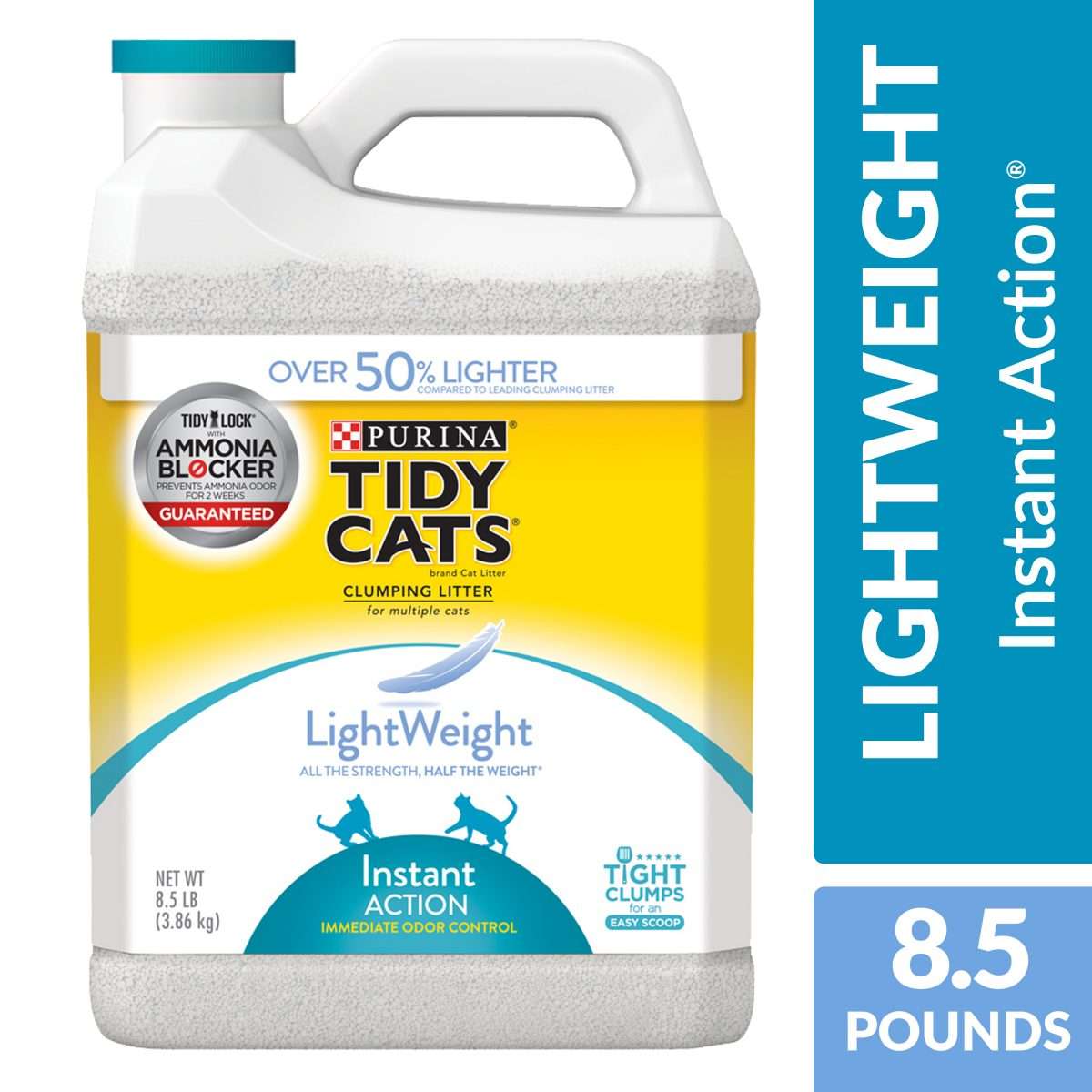 Purina Tidy Cats Light Weight, Low Dust, Clumping Cat Litter ...