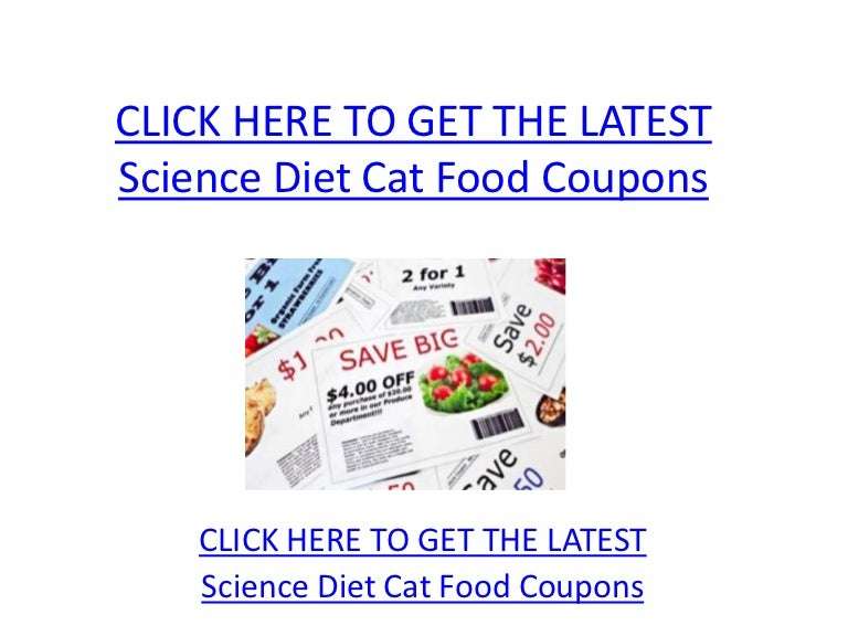 Science Diet Cat Food Coupons