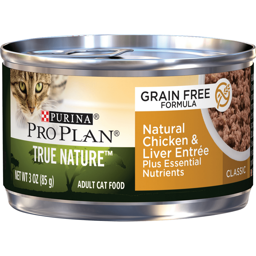 (24 Pack) Purina Pro Plan Natural Grain Free Pate Wet Cat Food TRUE ...