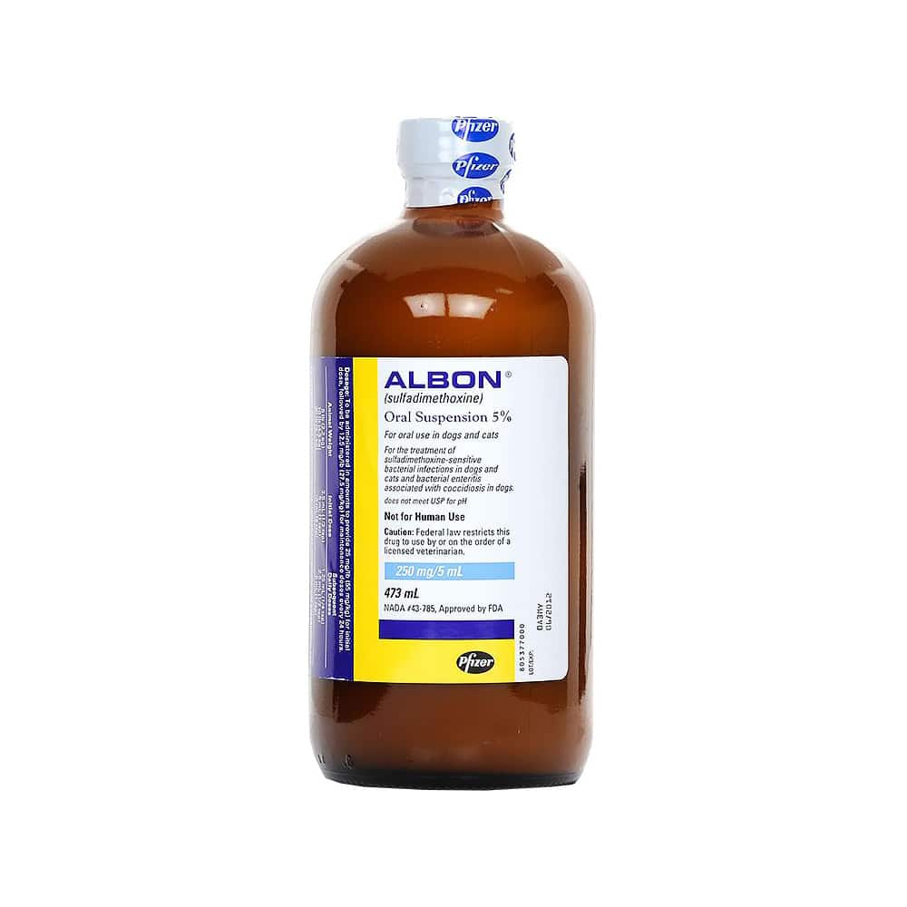 Albon Oral Suspension (473 ml)