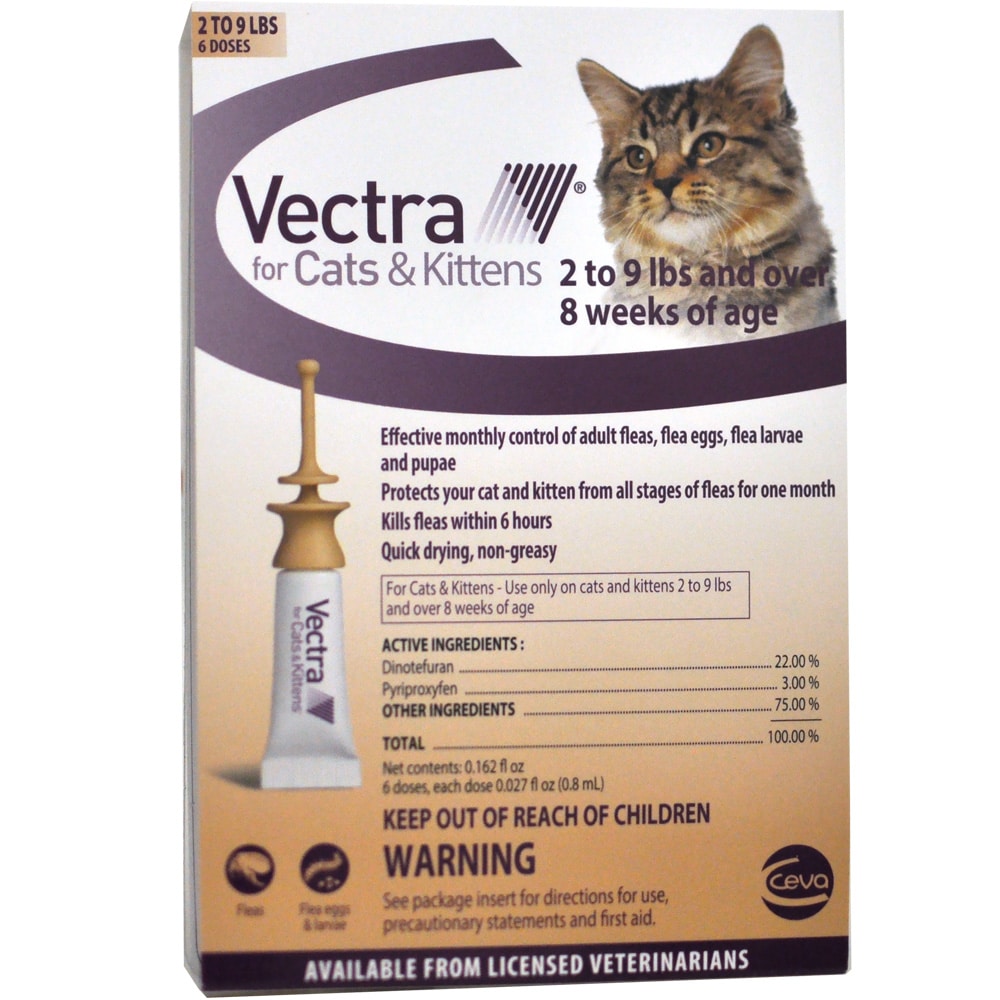 Vectra 3D for Cats &  Kittens under 9 lbs