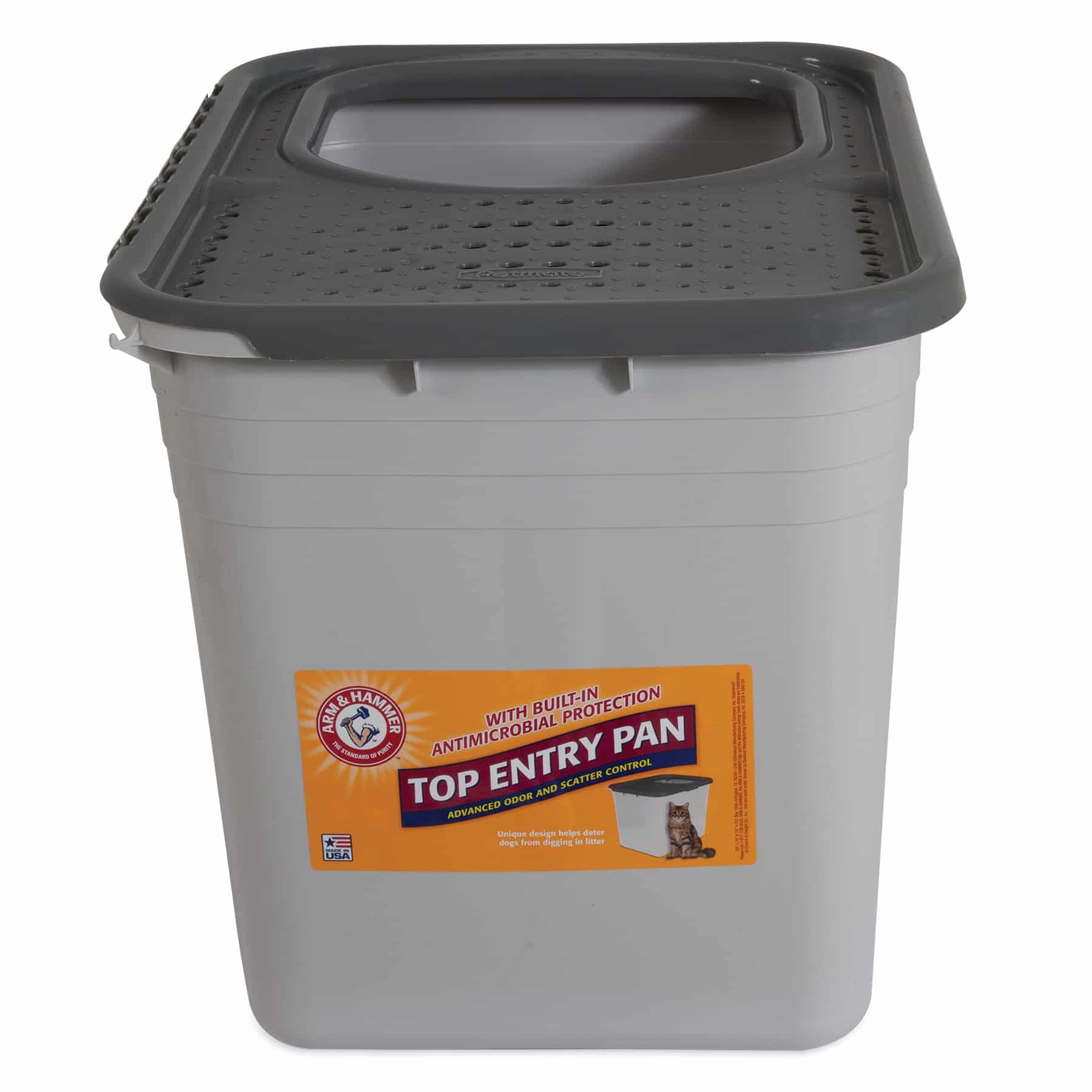 Arm Hammer Top Entry Cat Litter Box Stain And Odor