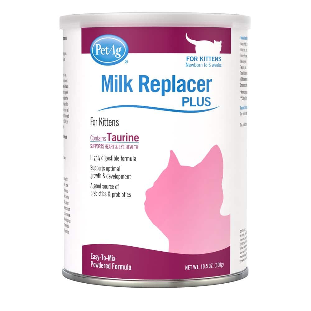 PetAg Milk Replacer Plus for Kittens, 10.5 oz.