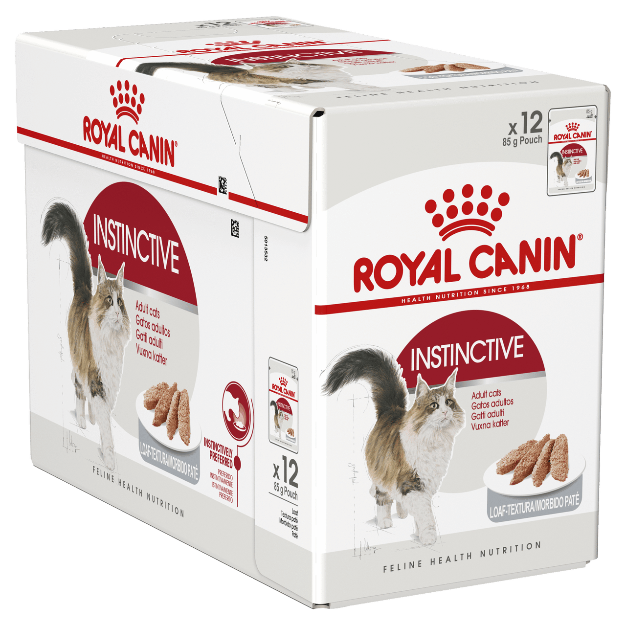 Royal Canin Adult Instinctive in Loaf Wet Cat Food Pouches