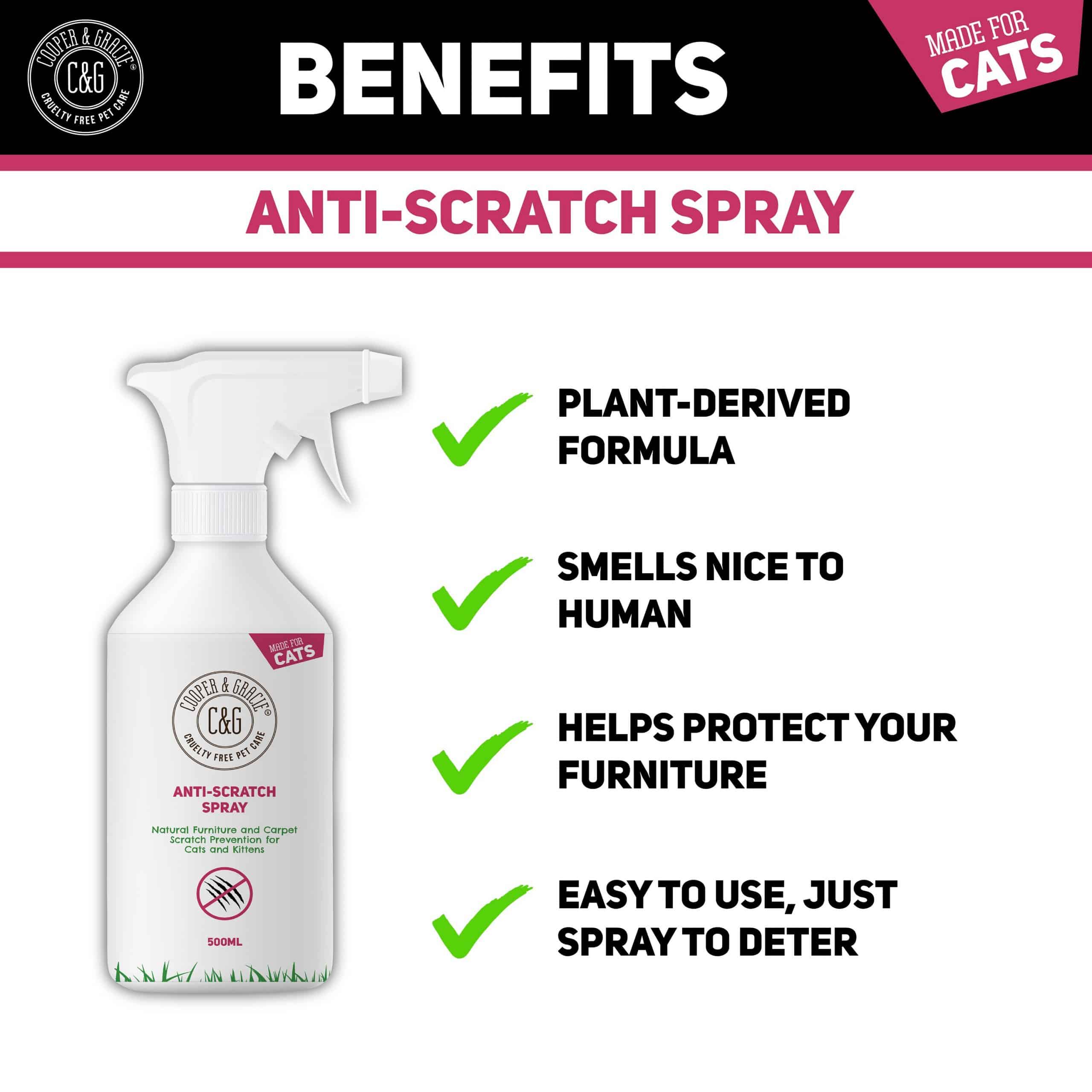 Cat Anti Scratch Spray 500ML Best Cat Scratcher Deterrent