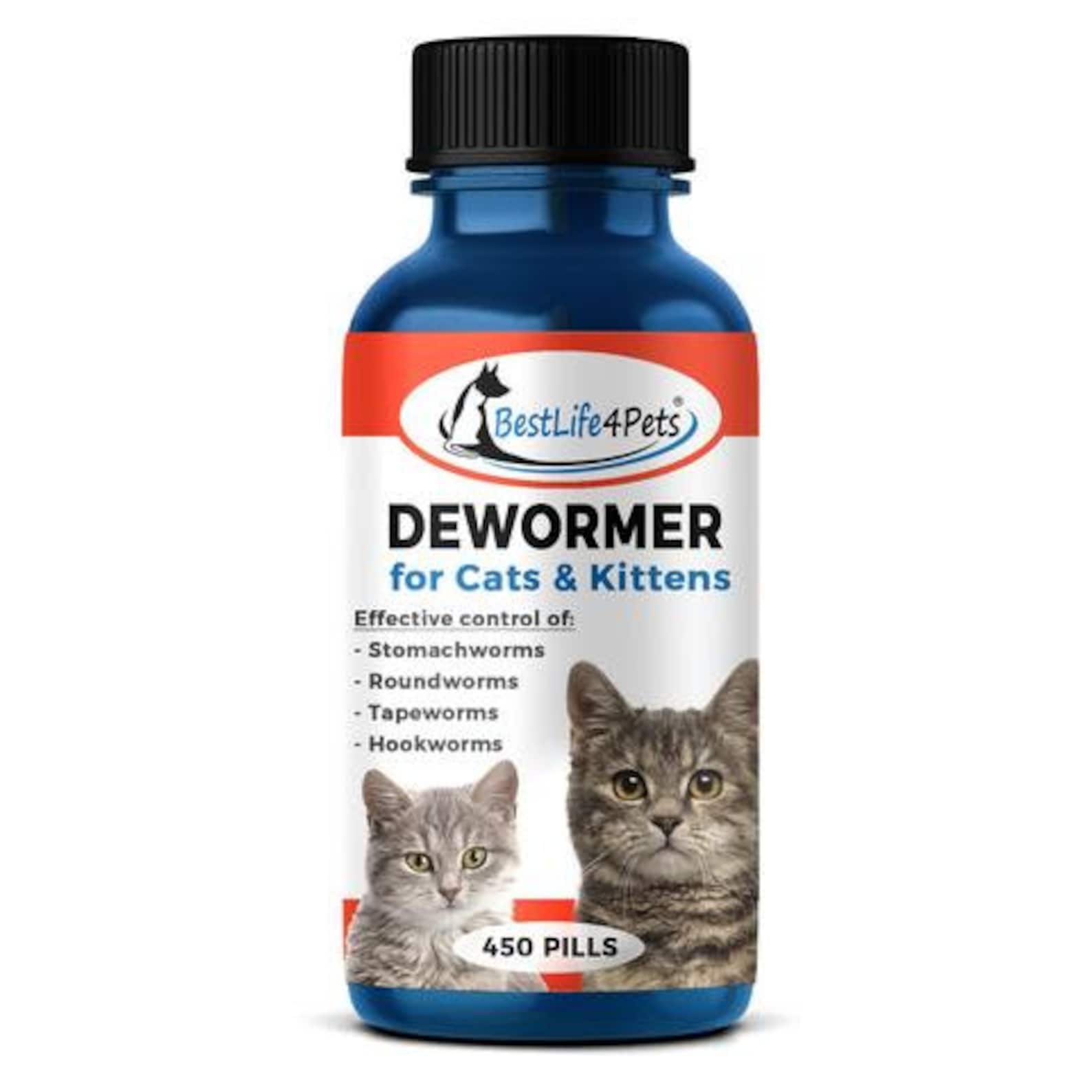 Dewormer for Cats and Kittens Broad Spectrum Feline Wormer