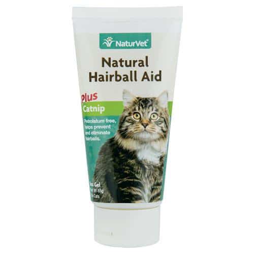 NaturVet Cat Hairball Aid Remedy Treatment Plus Catnip 3oz Gel Tube ...