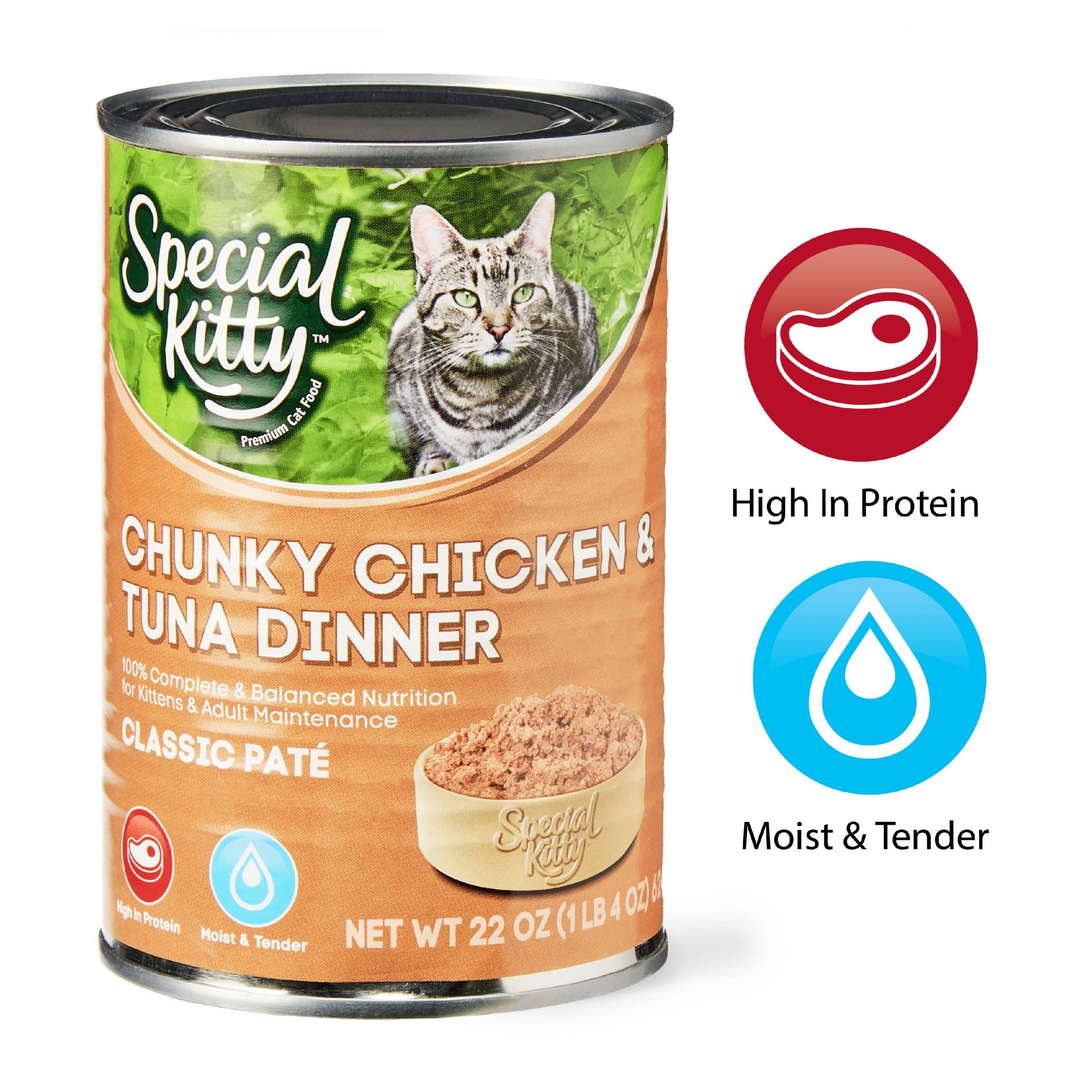 Special Kitty Canned Cat Food 22 Oz