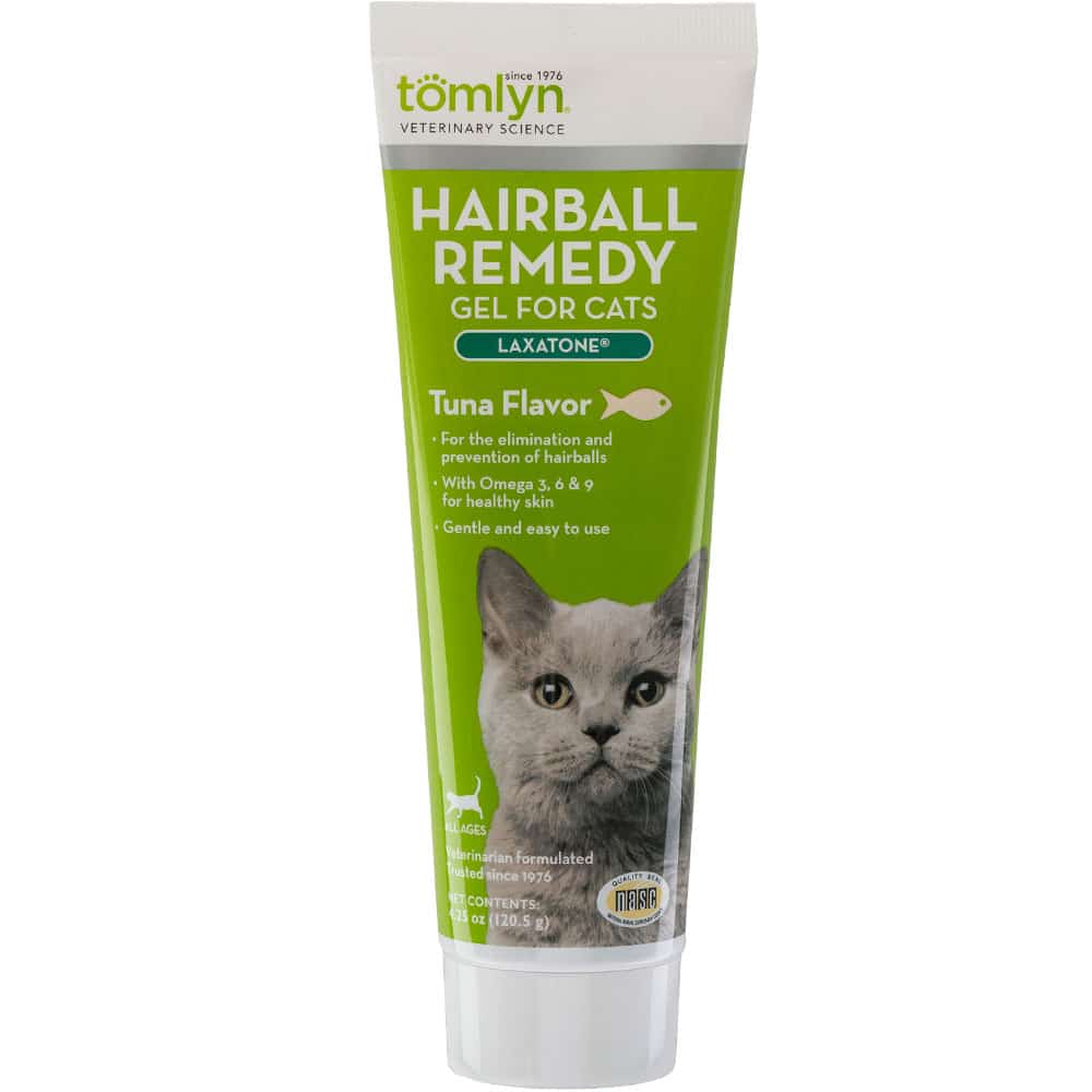 Tomlyn Laxatone Hairball Remedy Gel for Cats