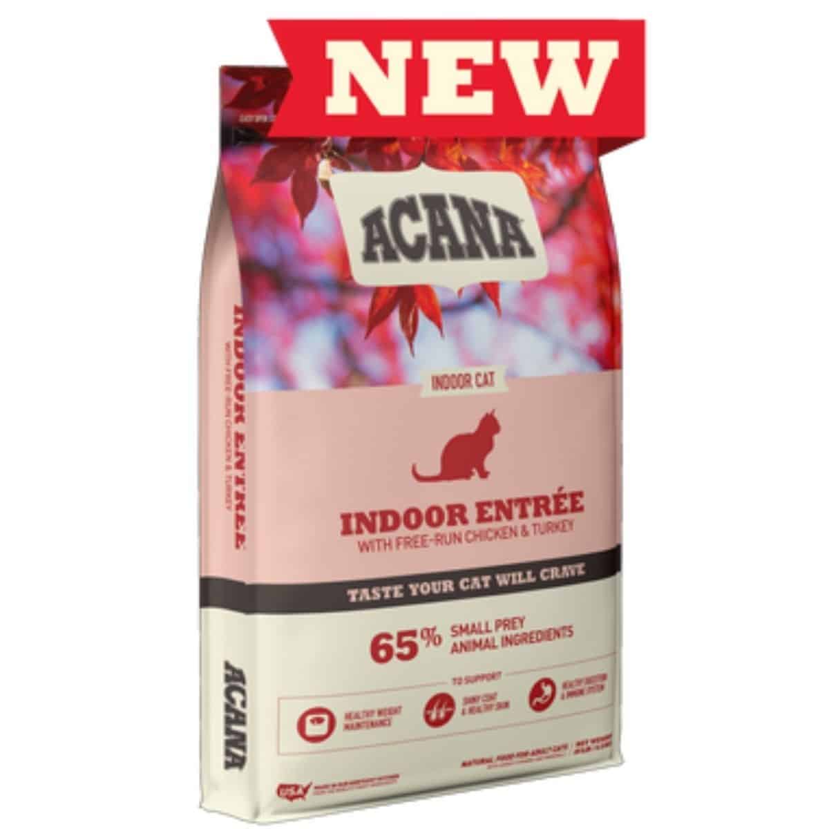 ACANA Indoor Entree Dry Cat Food 10lb