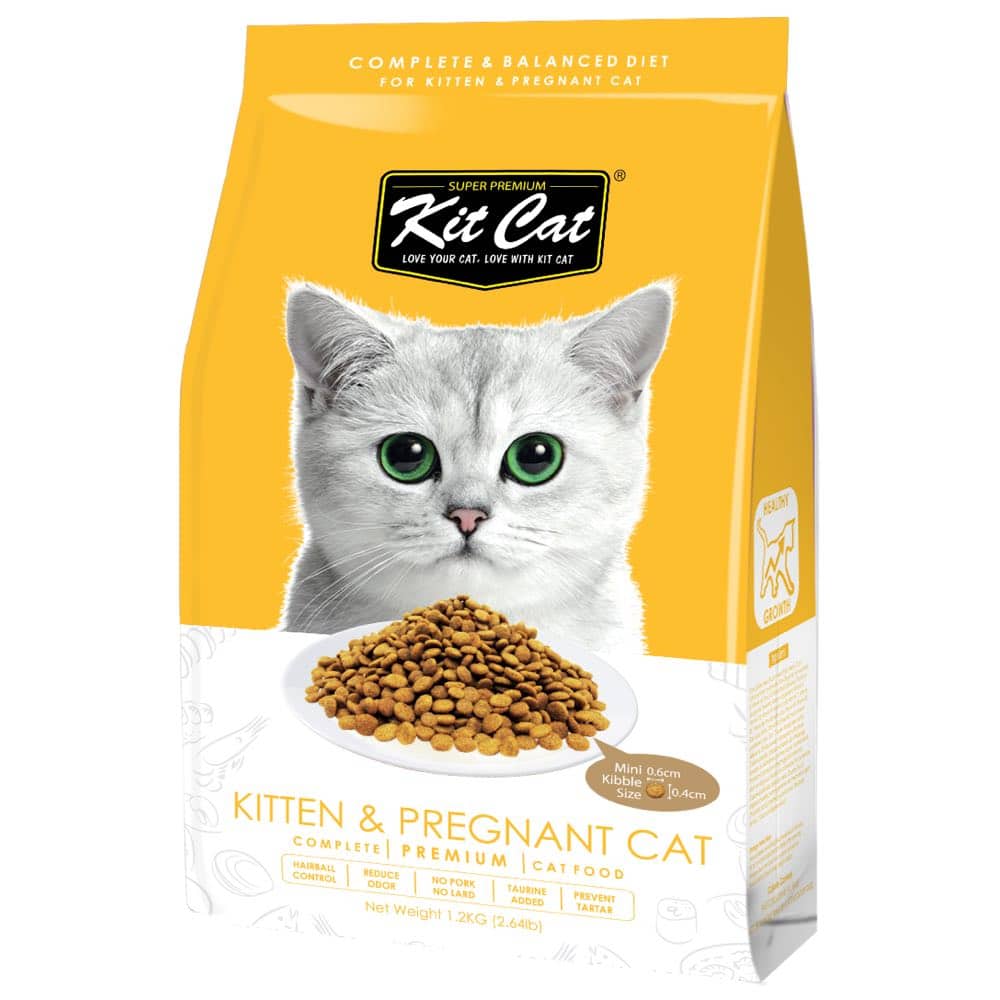 Kit Cat Kitten &  Pregnant Dry Cat Food  Kohepets