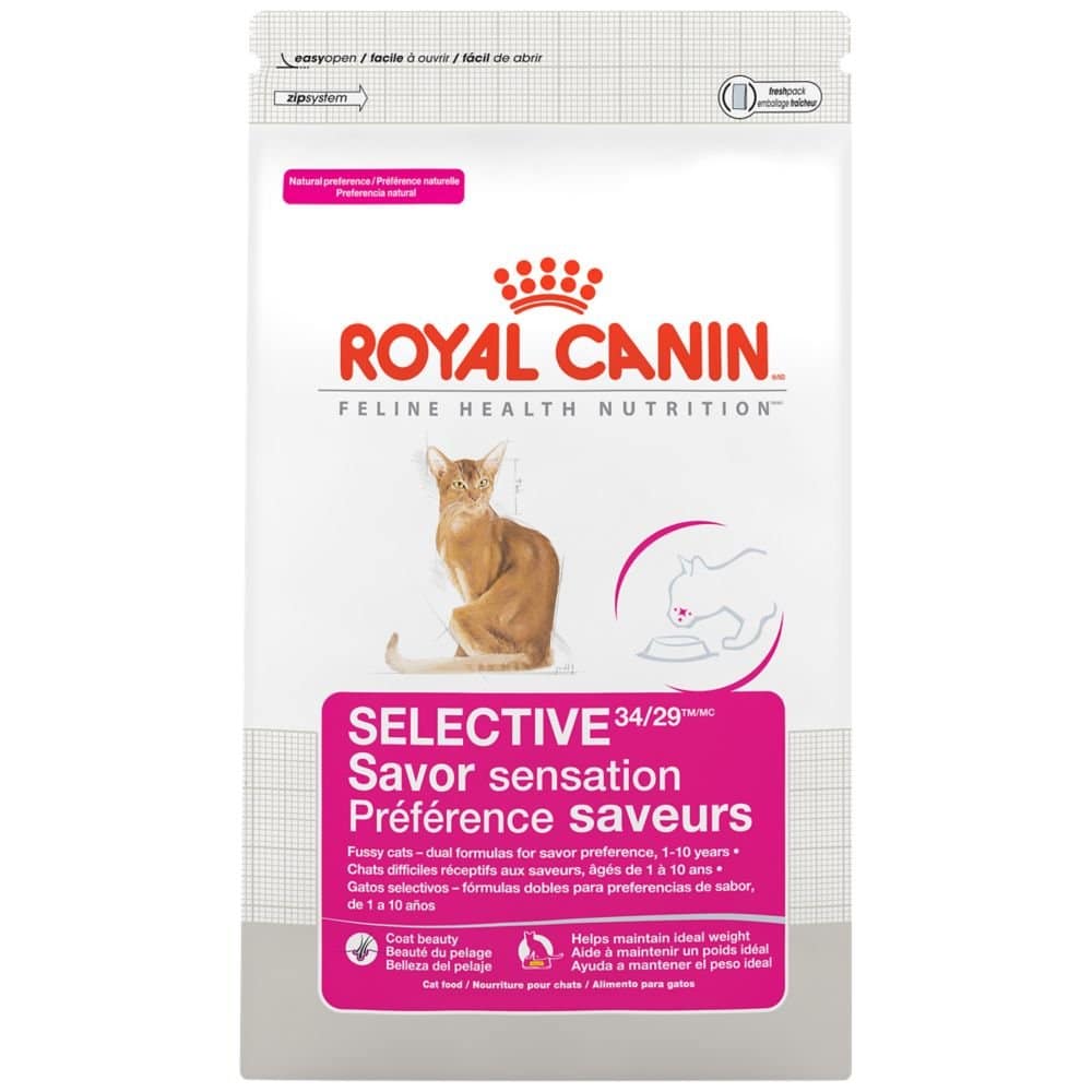 ROYAL CANIN FELINE HEALTH NUTRITION Selective 34/29 Savor Sensation dry ...