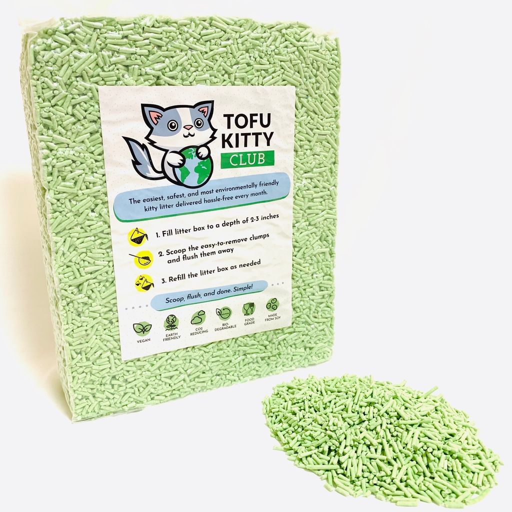 TofuKitty Club: easy, flushable, safe, and earth