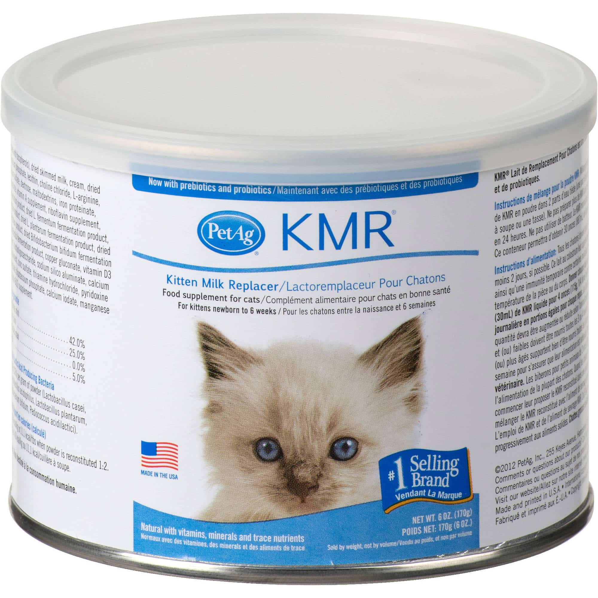 KMR Kitten Complete Powder Diet, 6 Oz.