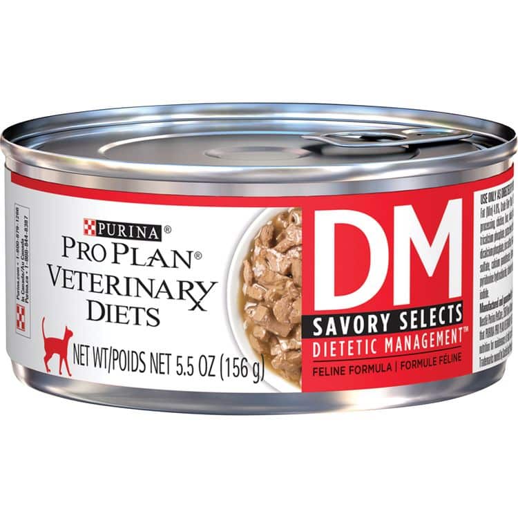 Purina Pro Plan Veterinary Diets DM Savory Selects Dietetic Management ...