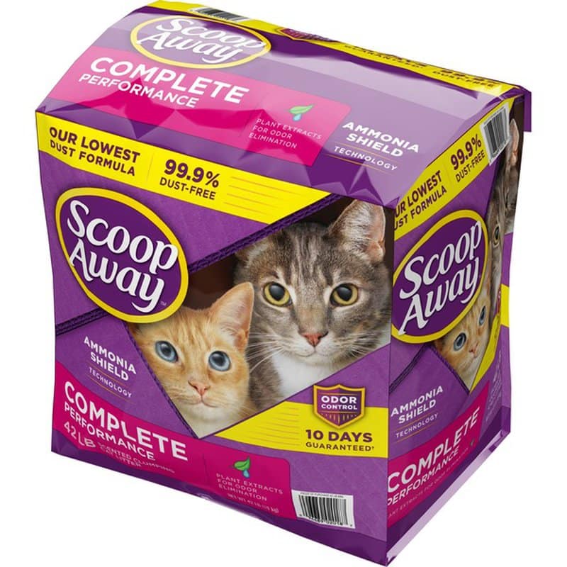 Scoop Away Clumping Cat Litter (42 lb) from Costco